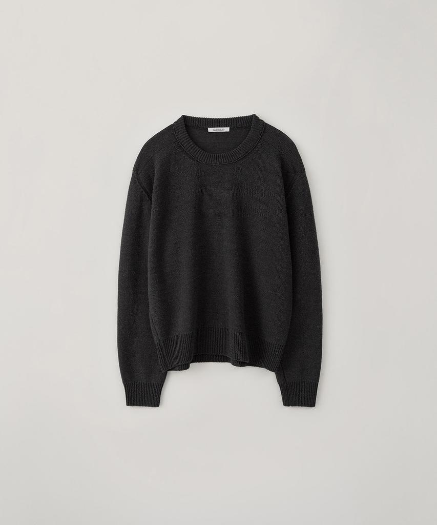 Beullaengkeulumumeon Crispy Crewneck Knit_Charcoal