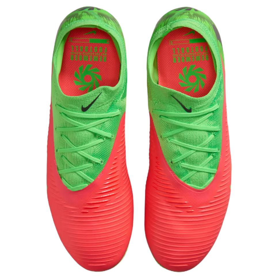 Nike Phantom 6 Low Pro TF Erling Haaland Unisex Sneaker Grün Hot-Punch Grün-Strike IH1788-603
