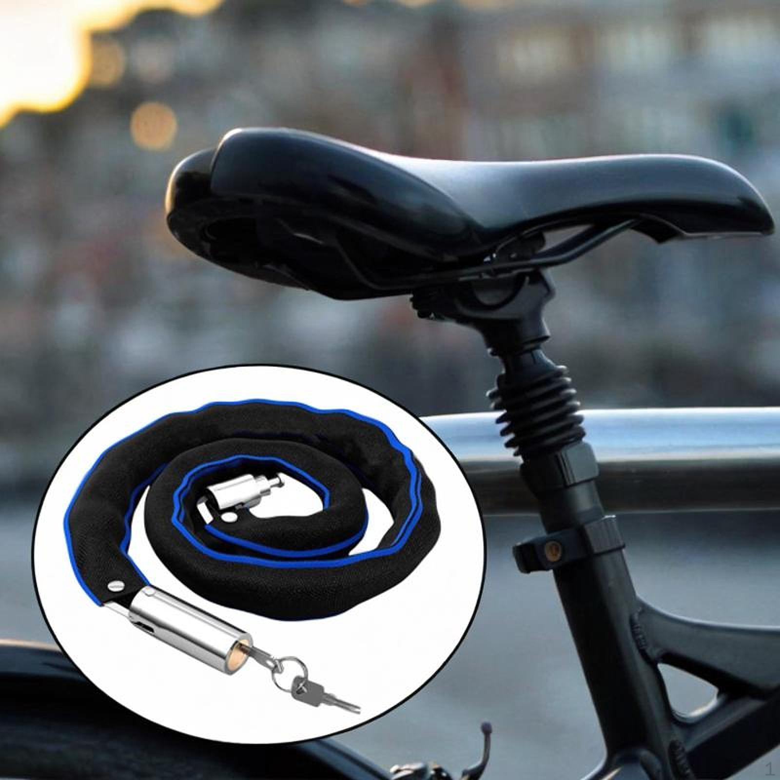 

Замок для велосипедной цепи, Велосипедные замки, Универсальный замок для тяжелых условий эксплуатации для забора, 85cm