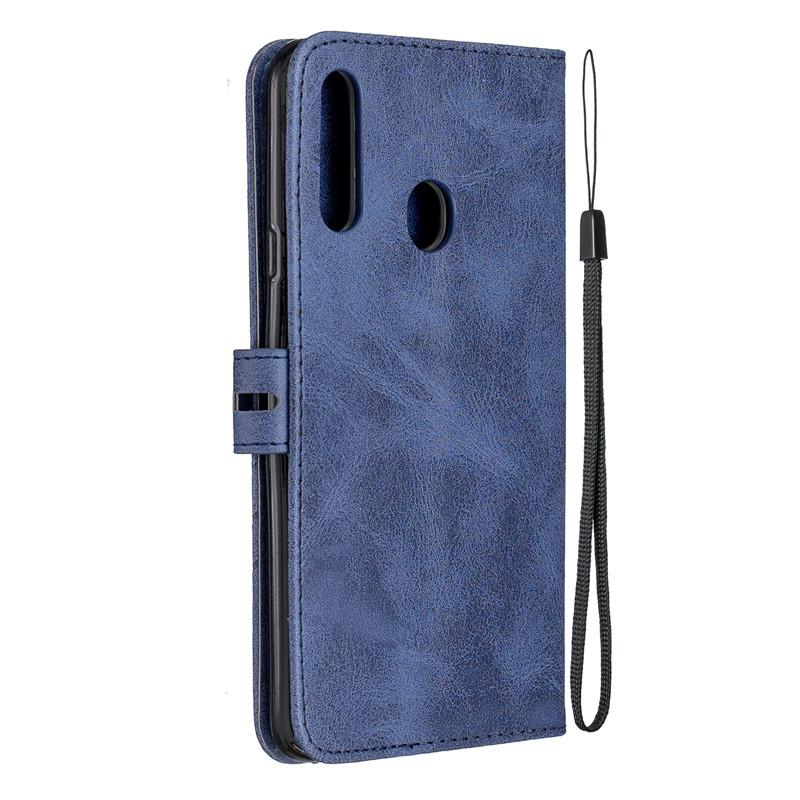 Kožené flipové pouzdro pro Samsung Galaxy A10s s magnetickým krytem pro Samsung A10s a107F