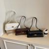 Stylish Vintage PU Crossbody Bag Women Minimalist Square Shoulder With Rivet Detail Daily Wear Accessory