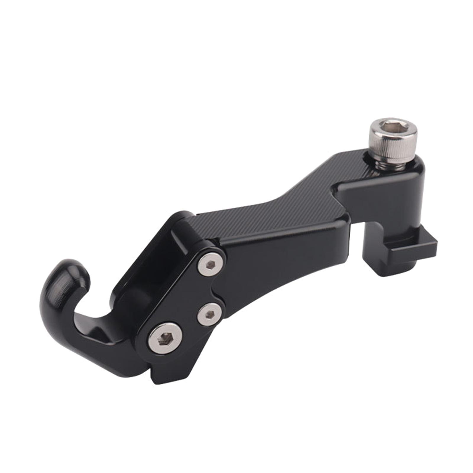 

Алюминиевый крючок для шлема мотоцикла, держатель для багажной сумки, крючки для вешалок для сумок для шлемов Forza 300/350, крючки для перчаток и гаджетов чёрный