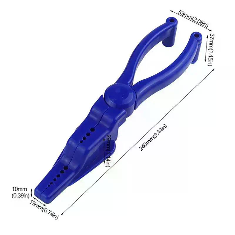 Portable Nail Fixer Tool Nail Holder Pliers Safety Hammer Nail Clip Anti Slip Handle Nail Plier For Woodworking DIY Repair Tools