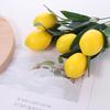 Handmade Simulation Lemon Fruit DIY Fake Plants Artificial Lemon Branches  Home Decoration