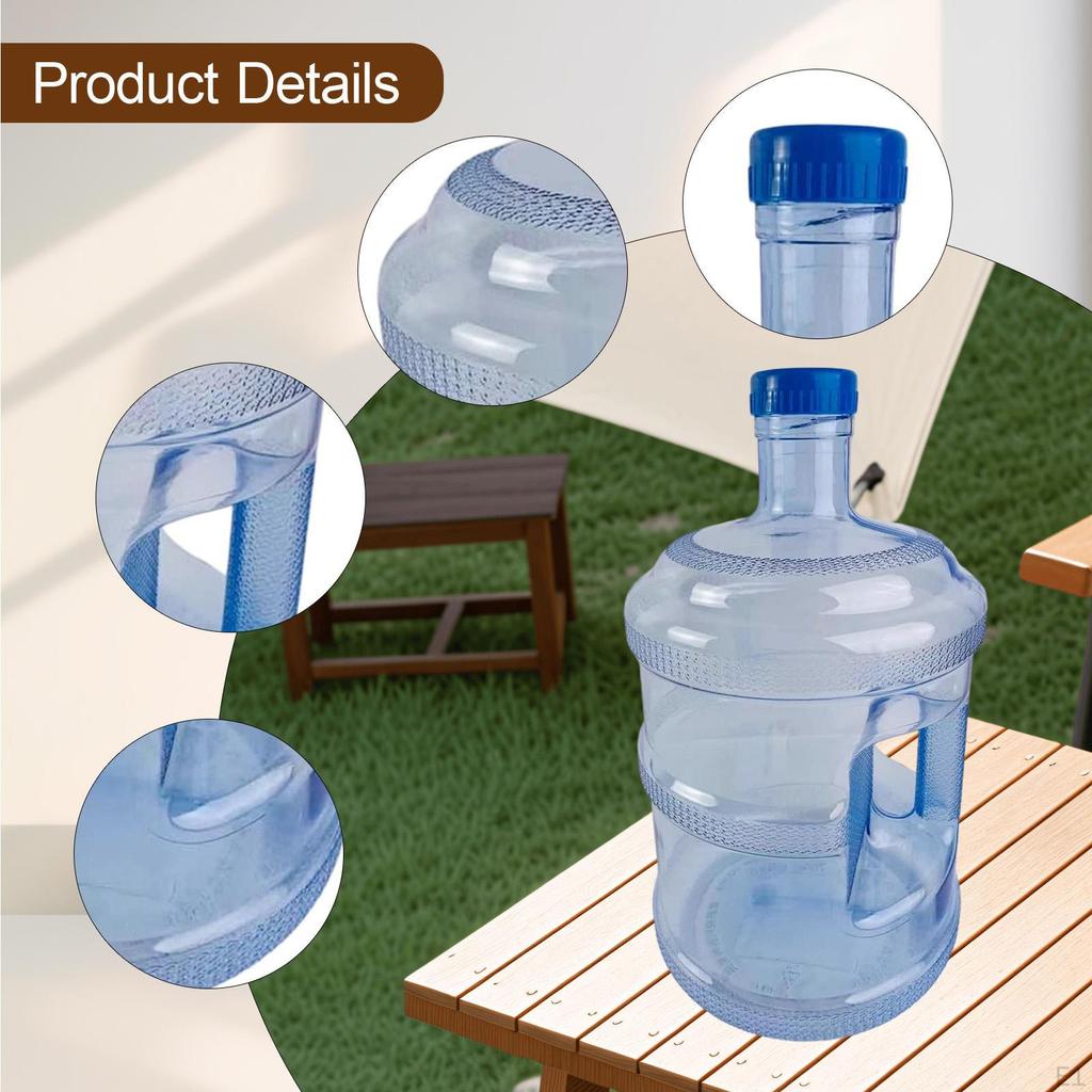 Water Bottle Bottled Bucket 7.5L Food Grade Thickened Portable Container Camping Storage Jug