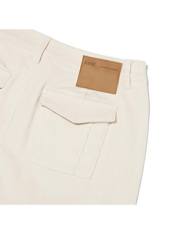 KIRSH Cherry Corduroy Pants [Ivory]