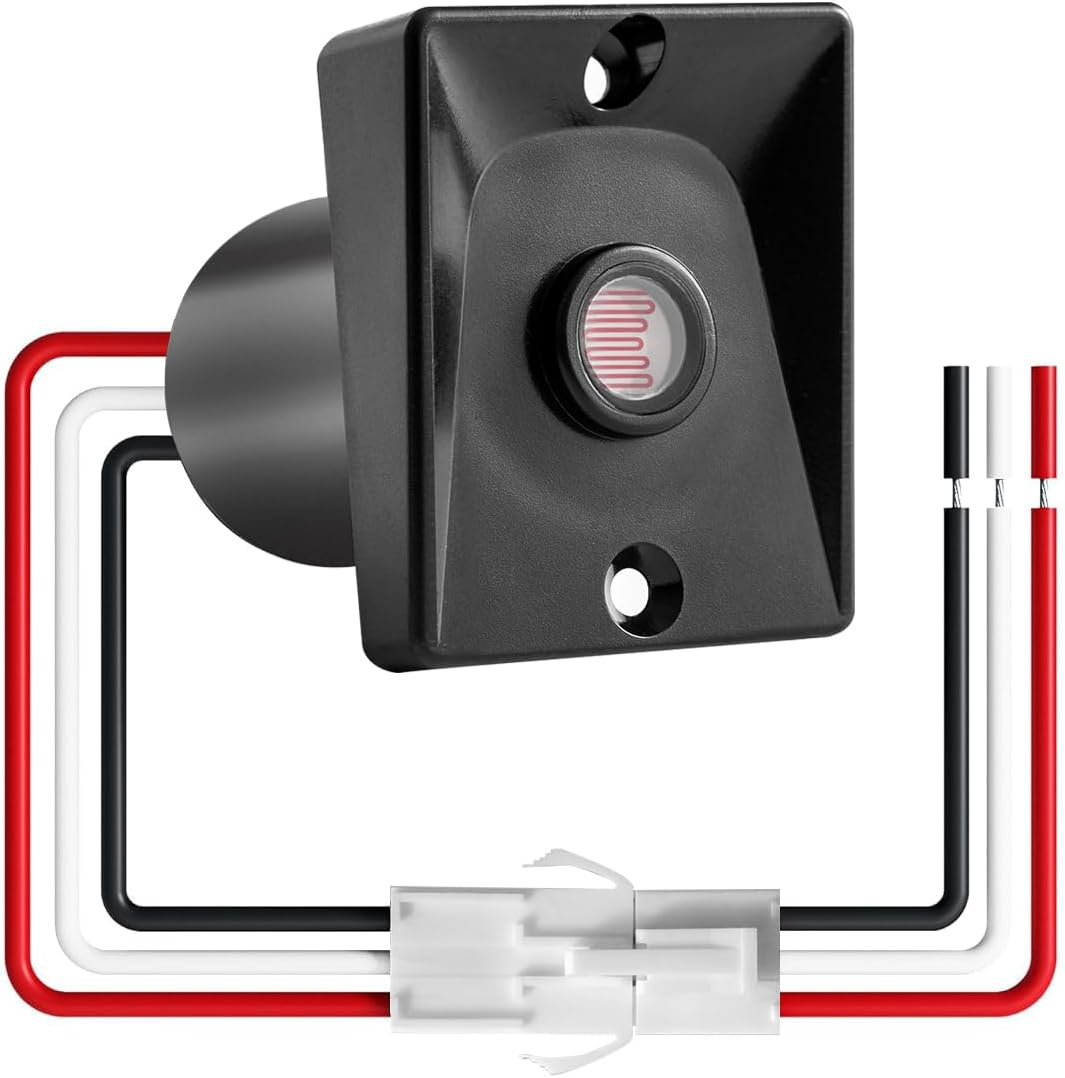 

1pc Photoelectric Switch Waterproof Outdoor Pole Light Switch Electronic Light Sensor Switch 120V Automatic Dusk To Dawn China Mainland