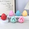 Relief Easter Egg Candle Silicone Molds Rose Flower Rabbit Head Resin Moulds Animal Bunny Gypsum Making Tools Lily Festival Gifts