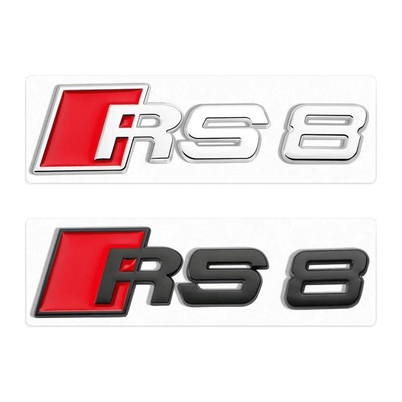 

1Pc A3 A4 B8 8P 8V B6 A5 A6 TT RS3 RS4 RS5 RS6 RS7 RS8 Badge Car Body Rear Trunk ABS Emblem Sticker Decoration Accessories Silver