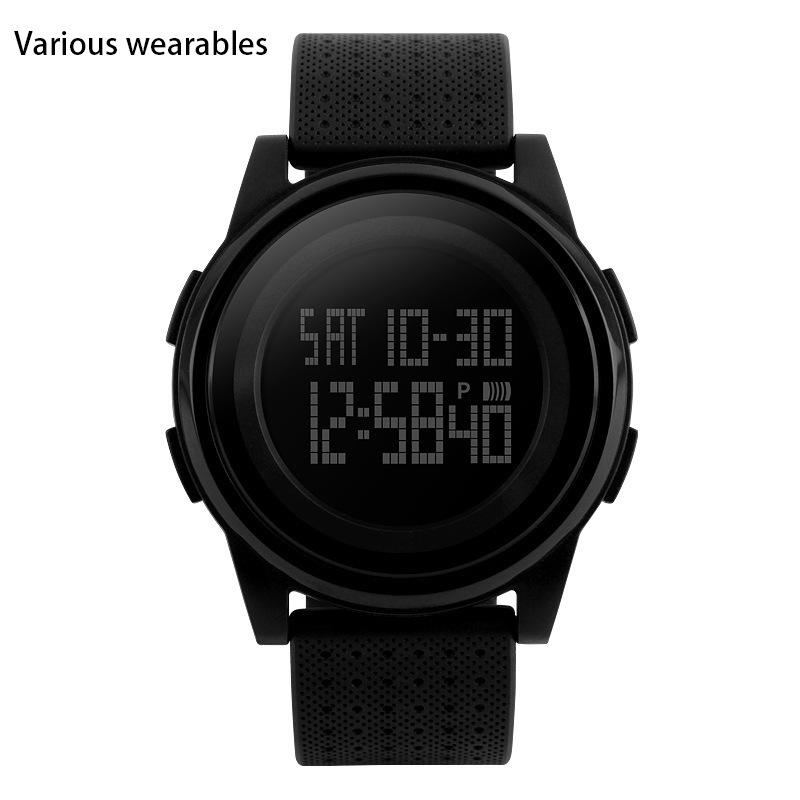 

Студенческие спортивные водонепроницаемые электронные часы женские часы для пары большой циферблат женские часы мужские спортивные электронные часы