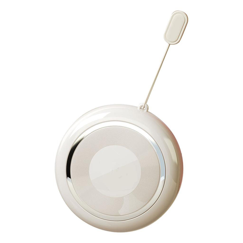 Round Medicine Separate Box 4 Compartments Transparent Medicine Container with Sliding Lid for