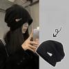 Big Head Circumference, Pile Cap, Women's Cap, Autumn and Winter, Hood Cap, Cold Cap, Toe Cap