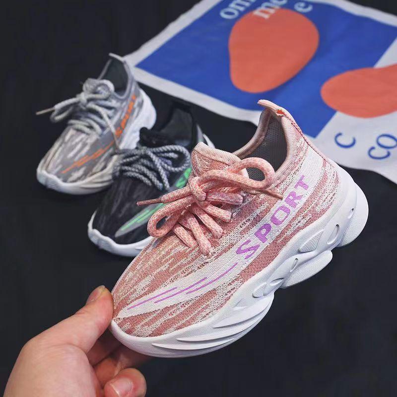 Children's fashion breathable sneakers mesh shoes spring and autumn new boys and girls children's mesh shoes