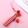 Key charms Gift For Friend Key Holder Backpack Pendant Strawberry Heart Keychain Key Accessories