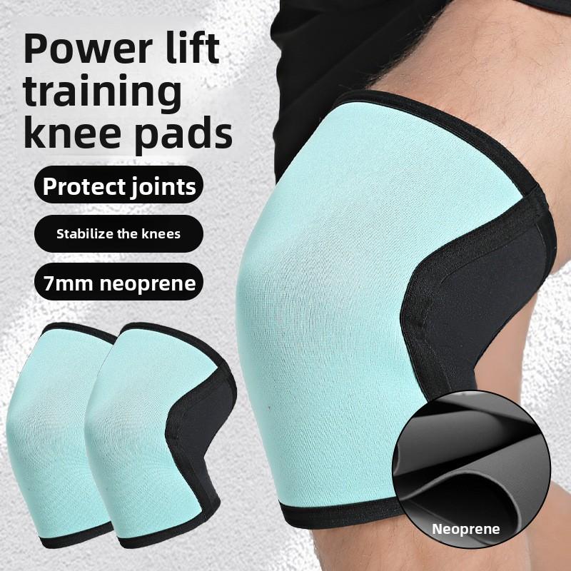 Neoprene 7mm Thickened Hercules Knee Pads Weight Training Squat Fitness Professional Knee Pads Leggings