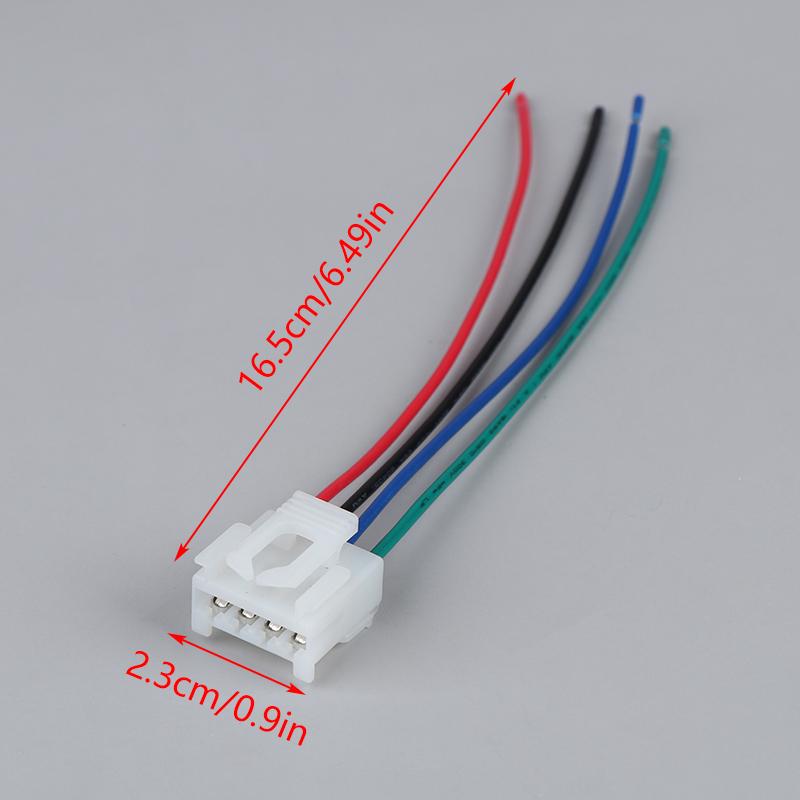 1/3/5Pcs Rear Tail Light Lamp 4Pin Connector Pigtail Plug Prewired Wiring 51277254 For Grande Punto Evo Alfa Romeo 147 156 159