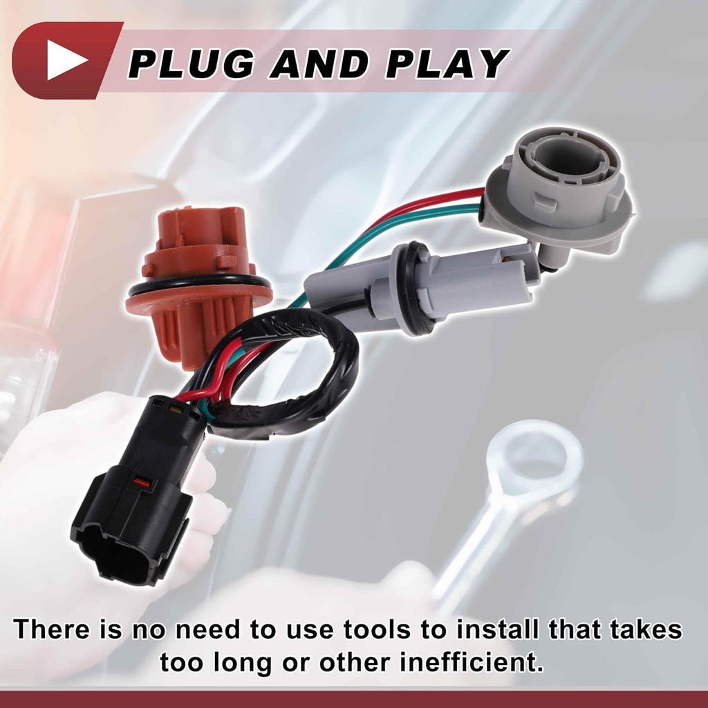 Tail Light Socket Wiring for Kia Sorento 2014-2015 No.924801U500 Lamp Bulb Pigtail Connector Harness
