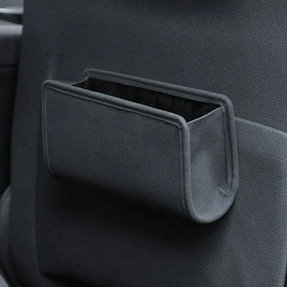 Car door storage, car seat back hanging storage box, multi-functional folding storage box, car trash can