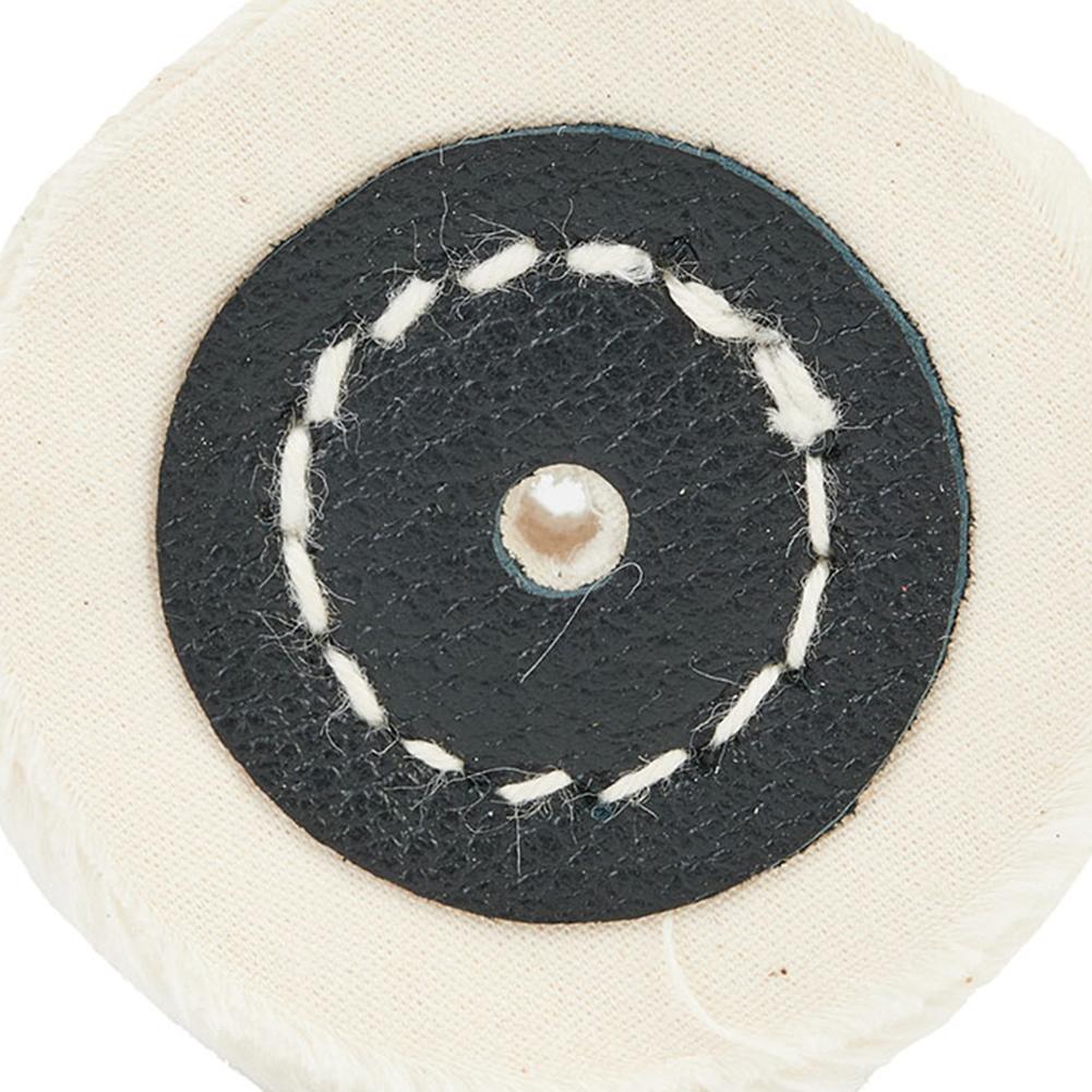 50-150mm White Cotton Lint Cloth Buffing Wheel Jewelry Mirror Polishing Wheel Grinder Tool Polishing Disc Polisher
