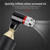 Aluminum Zinc Zinc Alloy Bike Pump Inflator Presta Valves Inflation Mouthpiece Bike Pump Nozzle  MTB