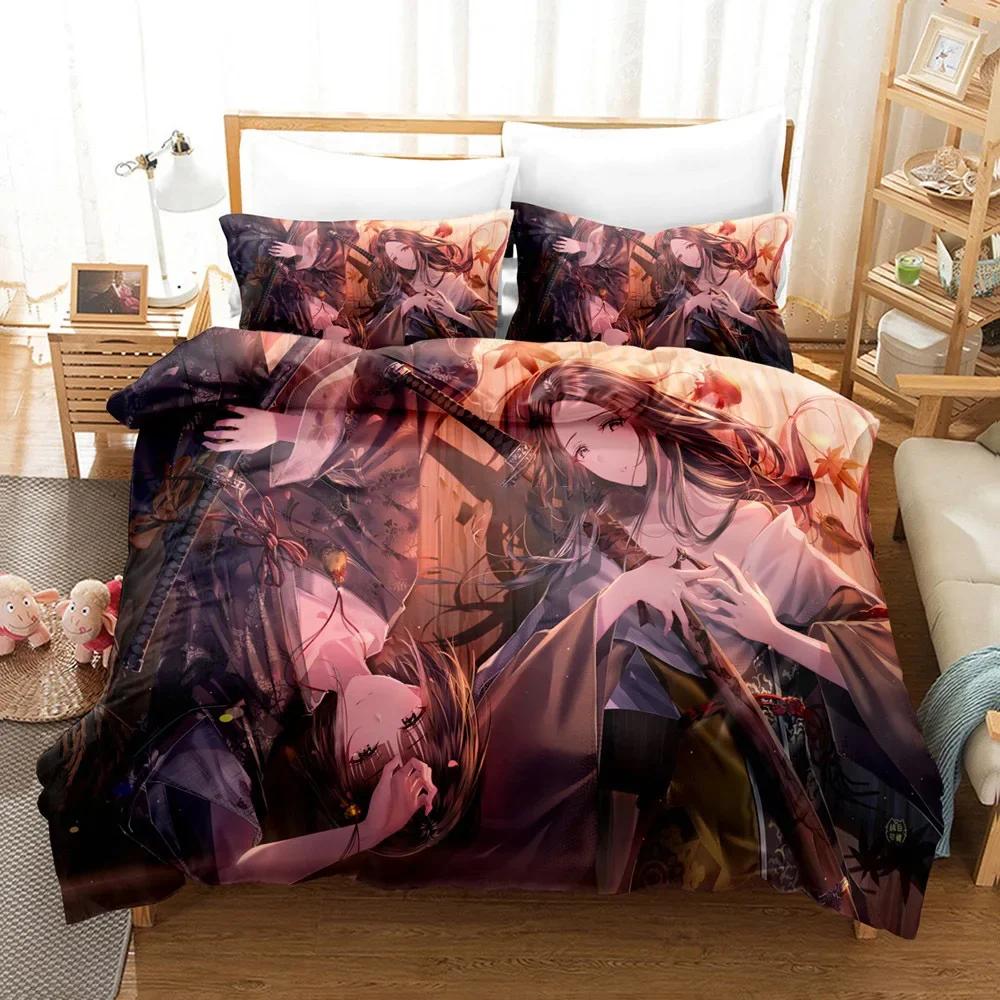 3D Gedrucktes Sekiro Anime Spiel Bequeme Bettdecke Bettbezug Kissenbezug Bettwäscheset Kinderzimmer Dekoration Heimtextilien