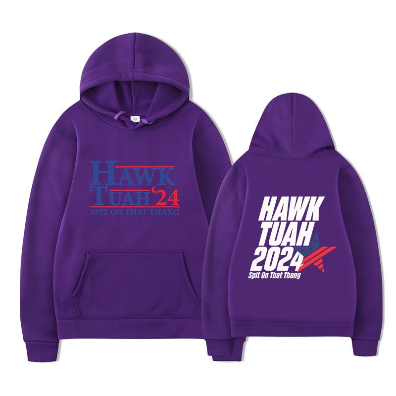 Hawk Tuah Spit on That Thang Hoodies Men Fashion Long Sleeve Sweatshirts Women Casual Harajuku Streetwear Sudaderas