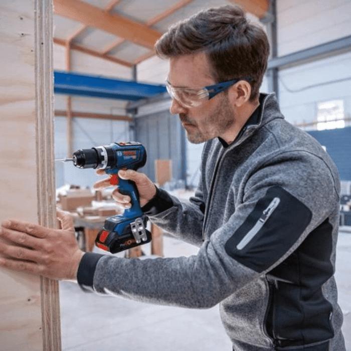 Perceuse Visseuse Percussion GSB 18V-90 C - BOSCH - Sans Batterie, Ni Chargeur - L-Boxx - 06019K6102