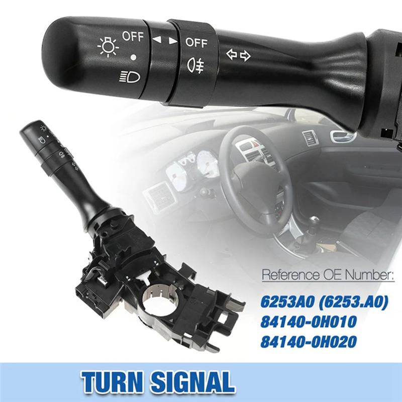 Portable Cruise Control Steering Column Headlight Column Switch Indicator Light Stalk Parts For Citroen C1 107 Aygo 6253