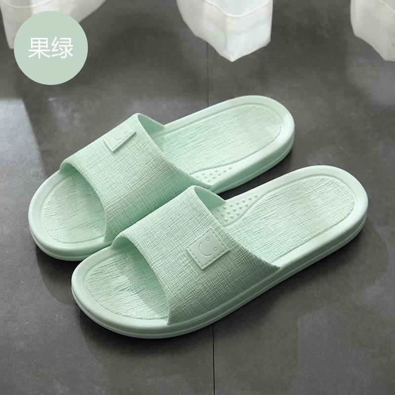 New Slippers Women's Summer Couple Indoor Home Home Bathroom Bathing Wear Non-slip Wear-resistant Cool Slippers Men