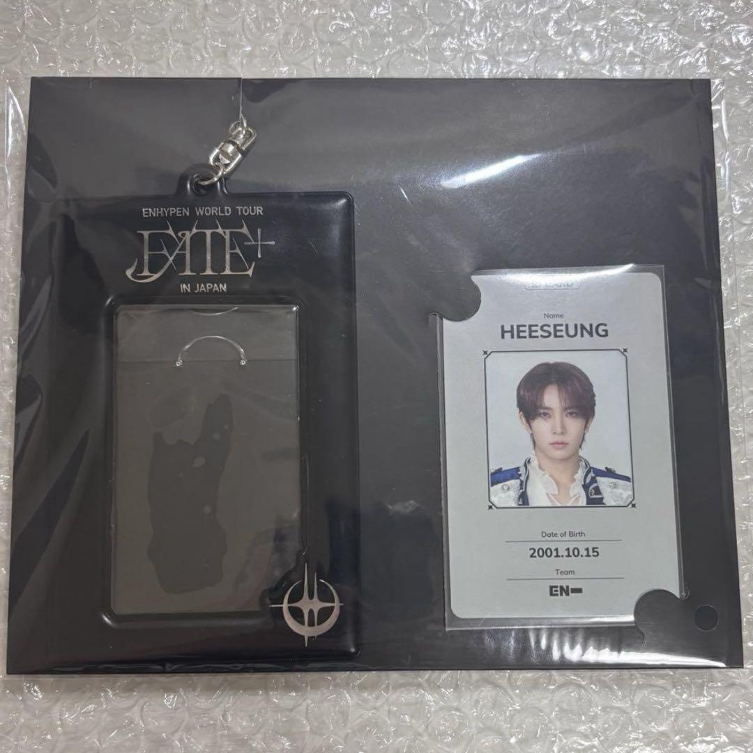 

[USED] Heeseung ENHYPEN fate+ trading card case