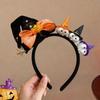 Pumpkin Halloween Headband Spider Cone Hat Hair Hoop Witch Hat Headband  Trick or Treat Party