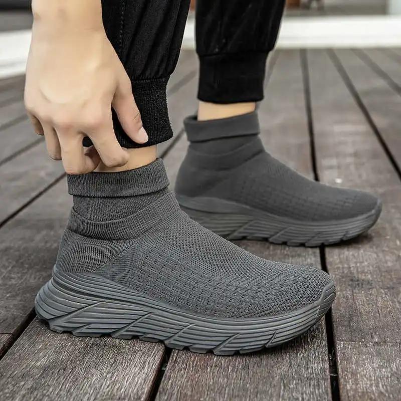 Fall High-cut Summer Sports Shoes Running White Tennis Pair Woman Sneakers Retro Sapatilla Outing Fat Tenys New Style Style