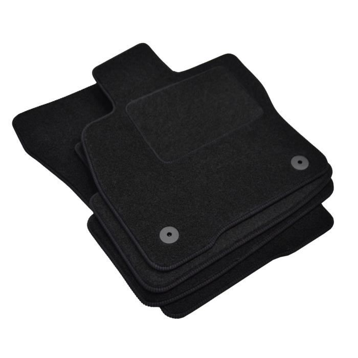 Tapis de sol - Cupra - Formentor - Velours noir - 4 pièces - Ajustement précis