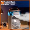 Xiaomi New 3 In 1 Fan AIr Conditioner Household Small Air Cooler LED Night Light Portable Humidifier Air Adjustment Fan Office Home Fan