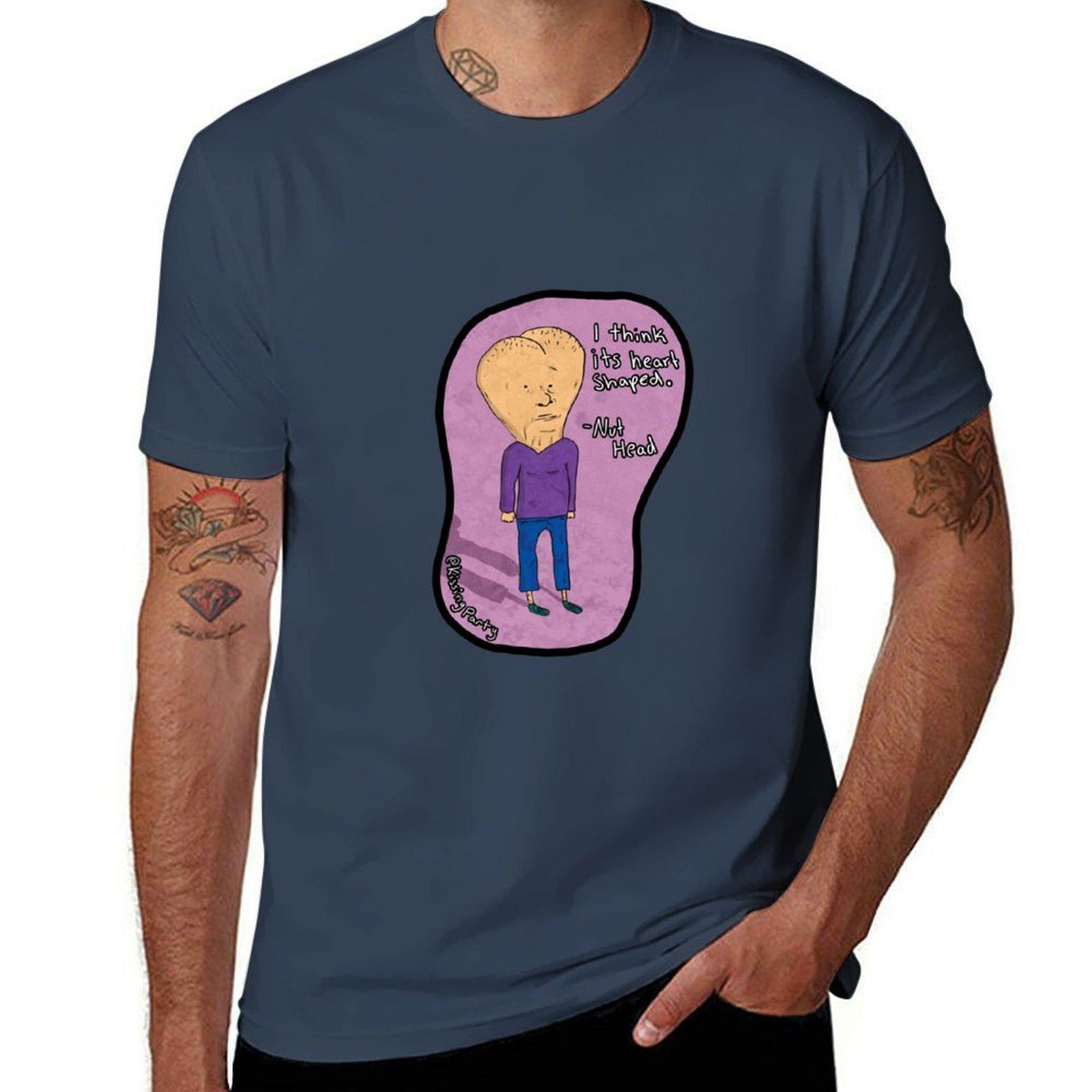 Nut Head Tshirt Antipilling Casual Tshirt S