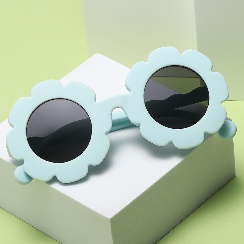Nye Silikon Solsikke Barnesolbriller Polariserte Solbriller Makron Barnebriller