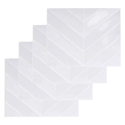 Self-Adhesive Tile Set 4 Pieces. White Fir Tree