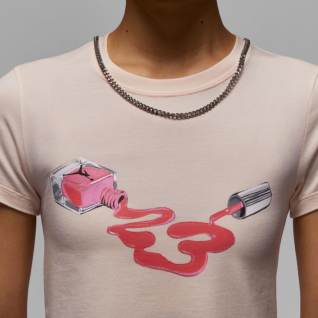 Jordan T Shirt Women's Ice Guava HJ0143-838
