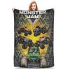 Monster Jam Grave Digger Truck Blanket Super Soft Fleece Sofa Throw Blanket for Home Bedroom Travel Throws Bedspread Quilt
