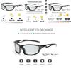 Comfortable Anti-glare Polarized Photochromic Sunglasses For Men With Uv400 Protection