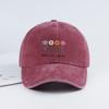 Baseball Cap – For Men And Women “Flowers In Bloom” Letter Print Print Dad Cap – Outdoor Use Travel & Casual Sun Hat Vintage Washed Daisy