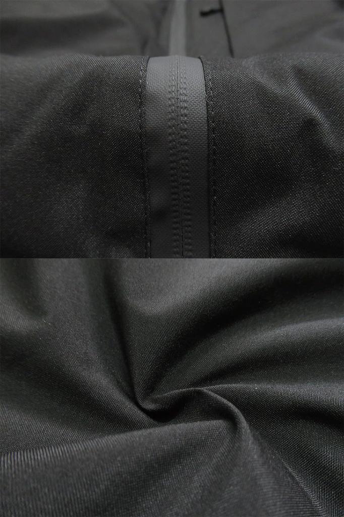 Mountain Parka Outerwear Winter Fiber Down Down Water Repellent Windproof Cold Protection Bike Jacket Protector Black 3L [Gloss] Men's Men's M-3L