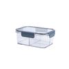 Food-Grade Sealed Fruit Storage Box with Divider for Refrigerator