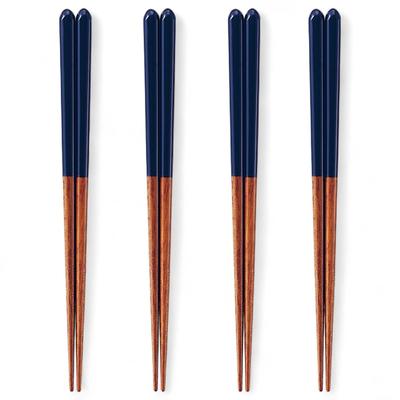 J-kitchens Wooden Chopsticks 4-Pair Set Dishwasher Safe Made In Japan 18cm PID9681