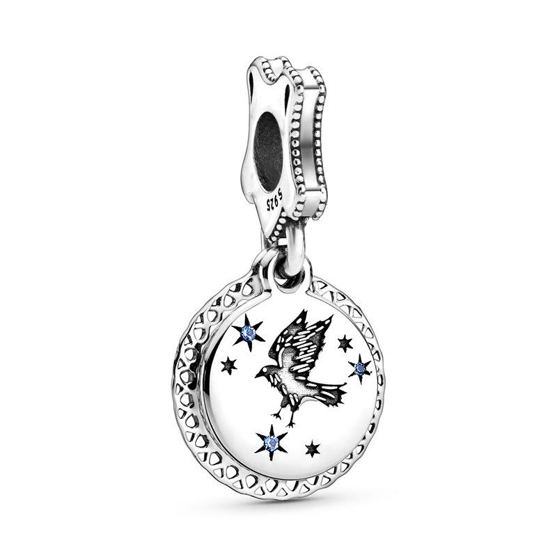  925 Silver Charms Beads For Harry Potter Bracelets Women DIY Jewelry Gifts 3mm Pendant