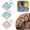 Hot New Keyboard Fidget Toy 9 Key Keychain Button Fidget Gifts For Adults To Nine-Key Can Be Assembled Freely////