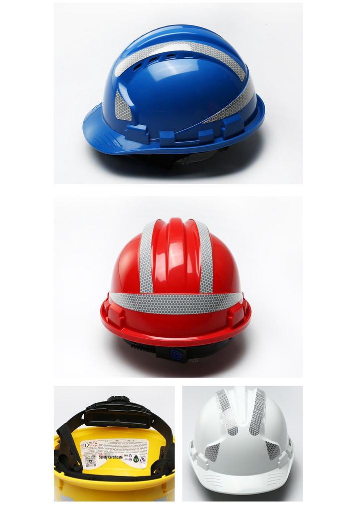 Reflective Strip ABS Insulated Safety Helmet for Construction Site