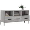 VidaXL Meuble TV sonoma gris 102x36x50 cm bois d'ingénierie 829050