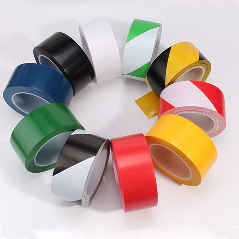 Yellow Safety Warning Floor Tape