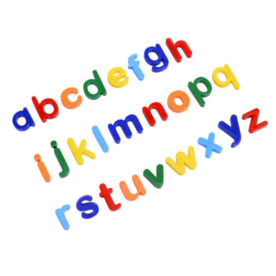 Magnetic Colorful English Alphabet Number Shape Puzzles Educational Kids Toy
